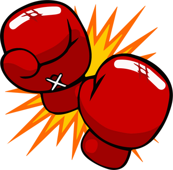 Boxing Gloves Battle Symbol